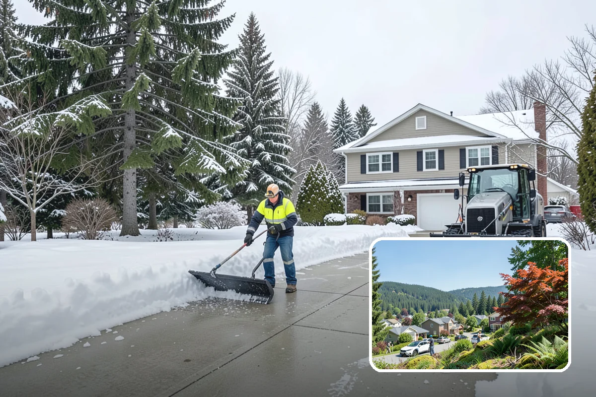Vacation Property Snow Removal in Index, Snohomish County, WA - Keeps an unoccupied property reachable year-round