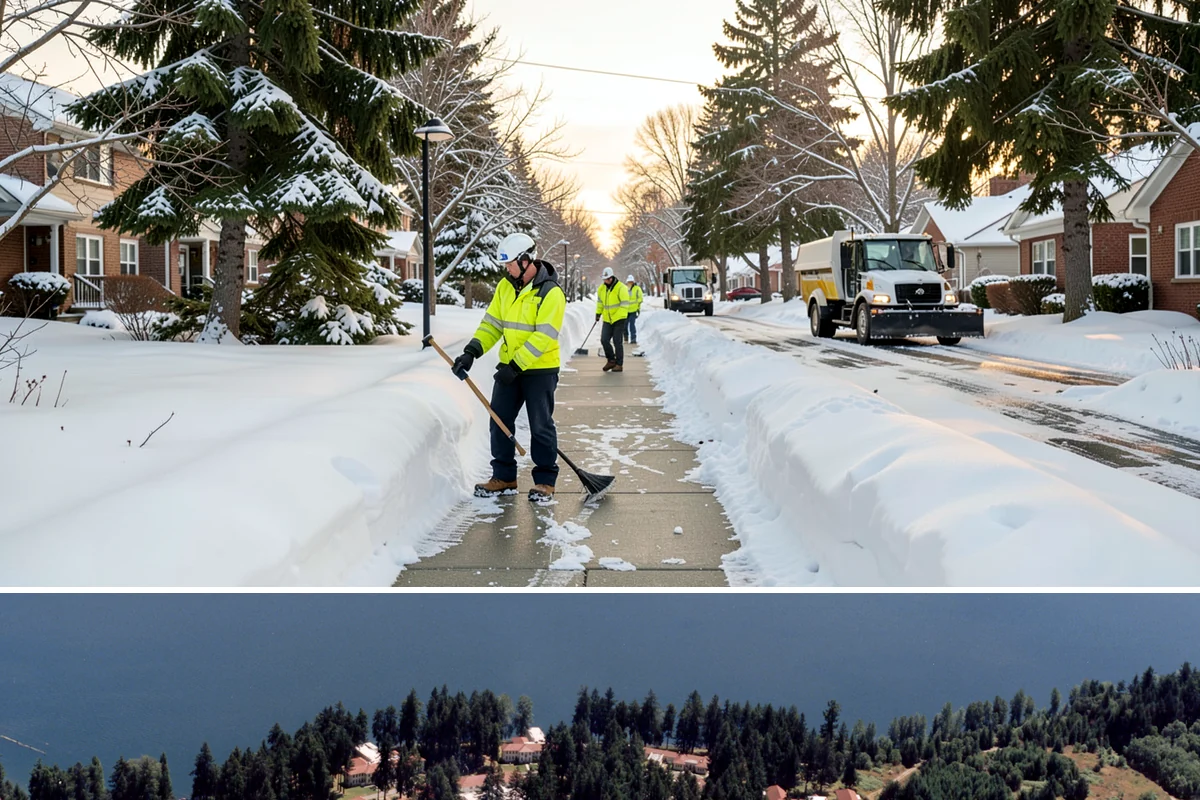 Vacation Property Snow Removal in Lakewood, Pierce County, WA - Arrange coverage before the season so your getaway is protected from the first mountain-influenced storm.