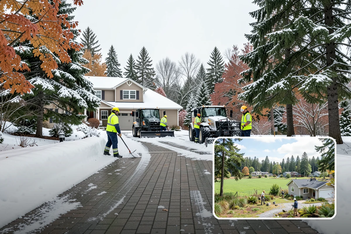 Vacation Property Snow Removal in Lyman, Skagit County, WA - Keeps an unoccupied property reachable year-round