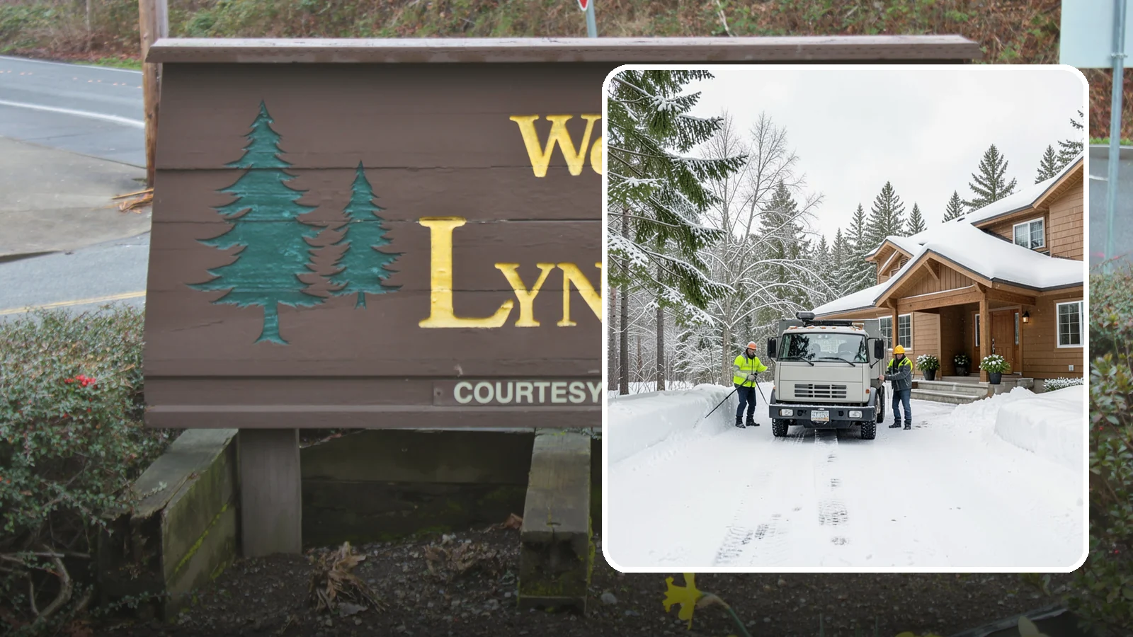 Vacation Property Snow Removal in Lynnwood, Snohomish County, WA - We maintain snow clearing at your second home or cabin so it stays safe and accessible while you are away.