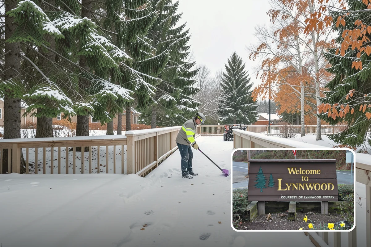 Vacation Property Snow Removal in Lynnwood, Snohomish County, WA - Keeps an unoccupied property reachable year-round