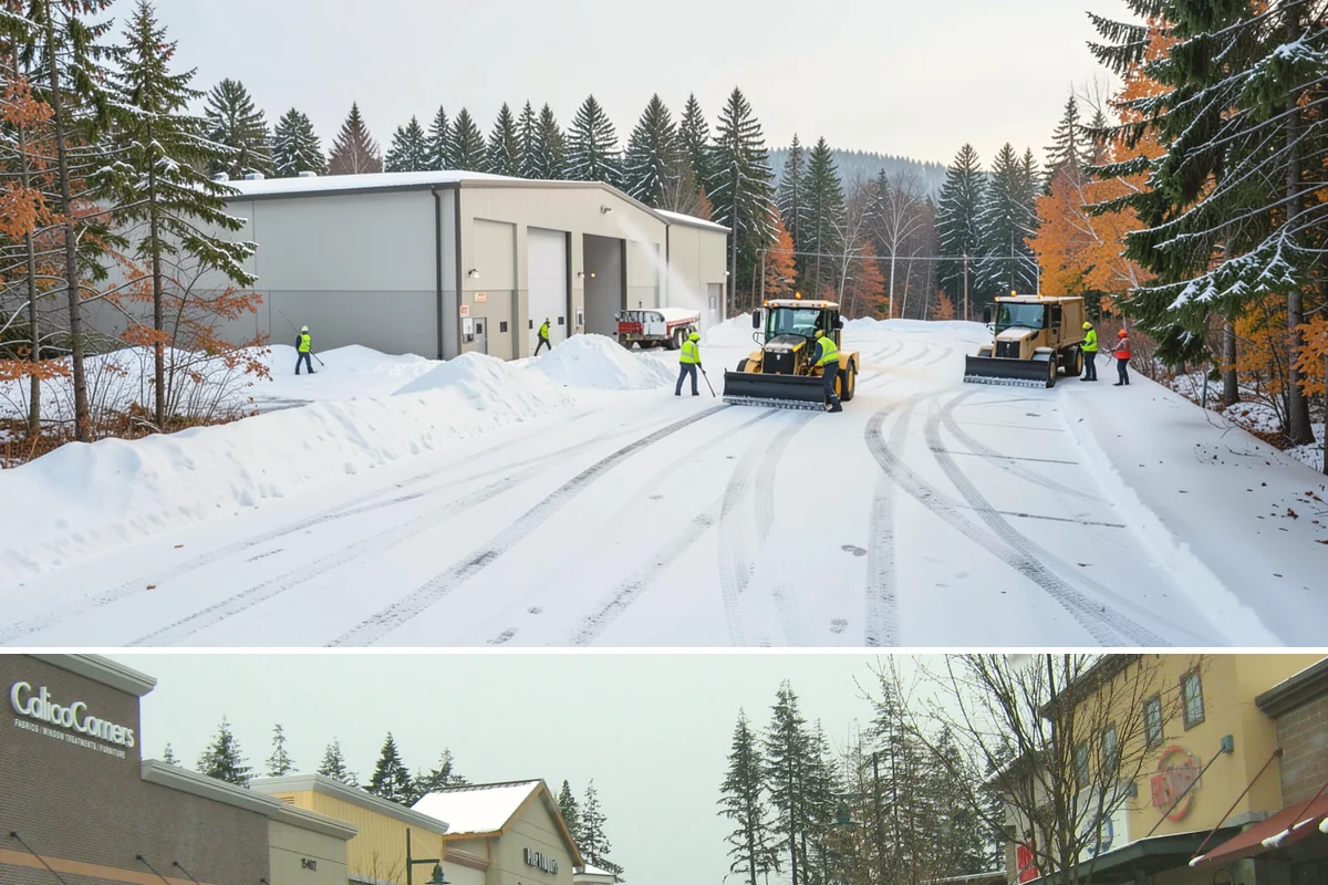 Vacation Property Snow Removal in Mill Creek, Snohomish County, WA - Arrange coverage before the season so your getaway is protected from the first mountain-influenced storm.