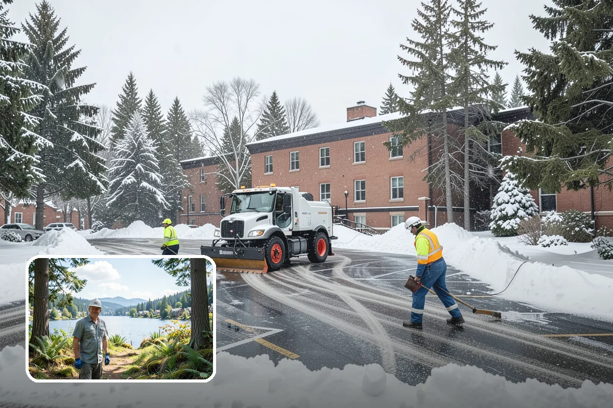 Vacation Property Snow Removal in Milton, King County, WA - Keeps an unoccupied property reachable year-round