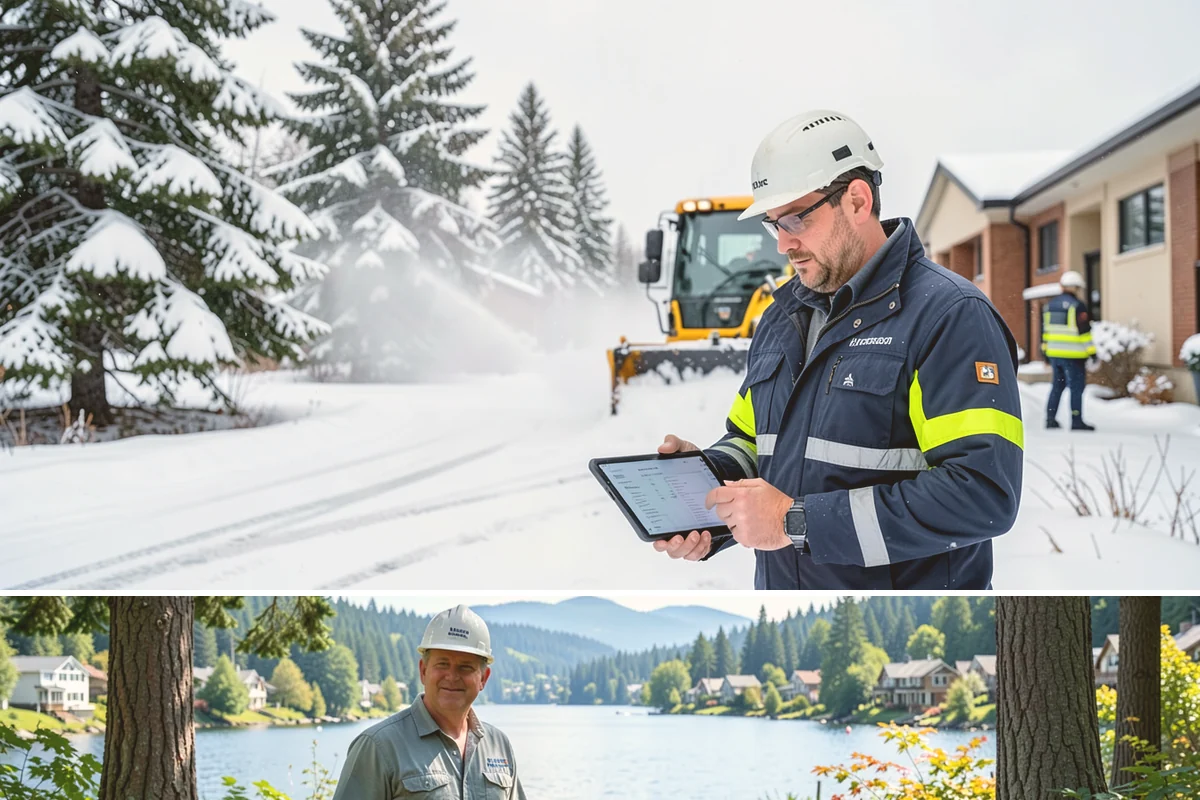 Vacation Property Snow Removal in Milton, King County, WA - Arrange coverage before the season so your getaway is protected from the first mountain-influenced storm.