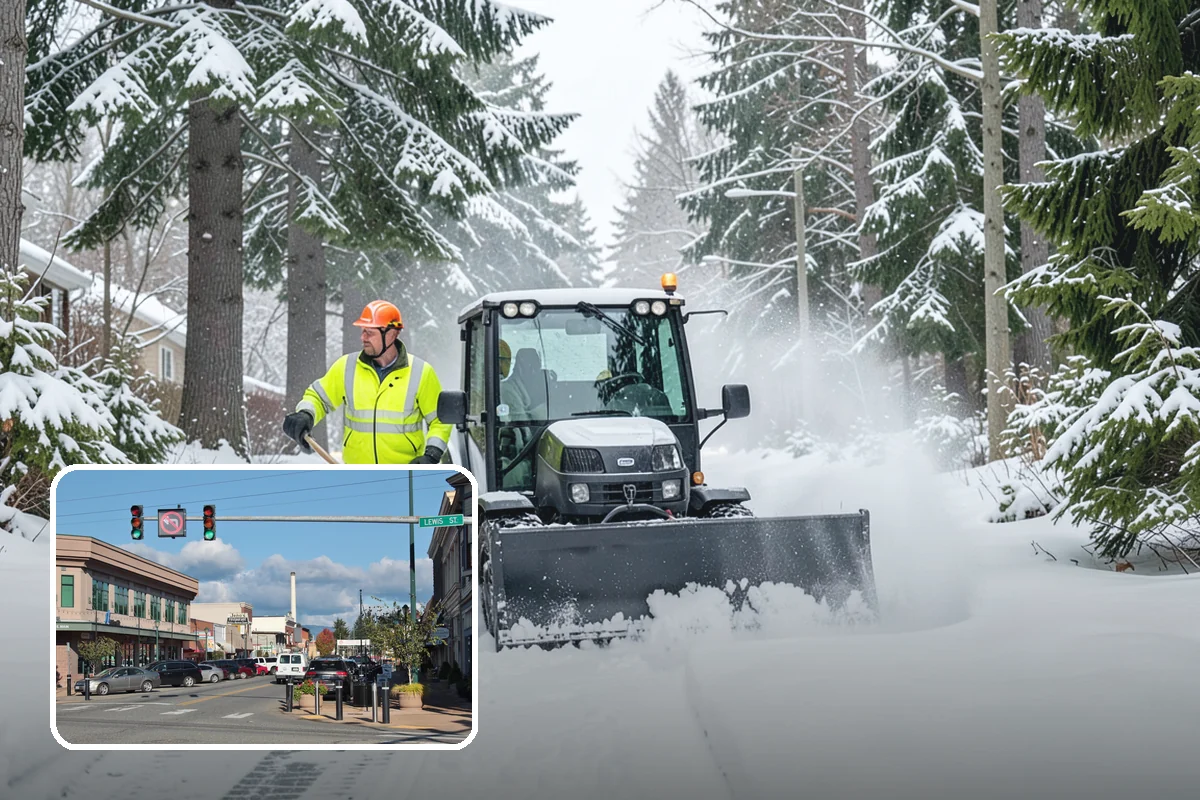 Vacation Property Snow Removal in Monroe, Snohomish County, WA - Keeps an unoccupied property reachable year-round
