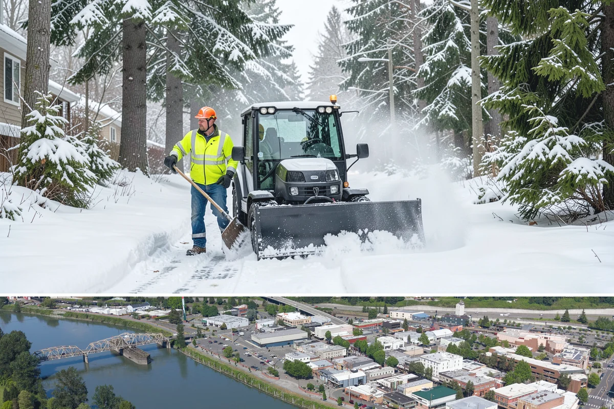 Vacation Property Snow Removal in Mount Vernon, Skagit County, WA - Arrange coverage before the season so your getaway is protected from the first mountain-influenced storm.
