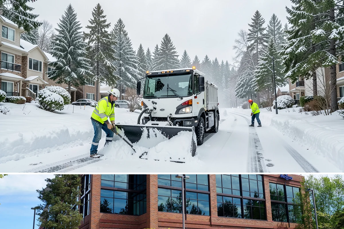 Vacation Property Snow Removal in Mountlake Terrace, Snohomish County, WA - Arrange coverage before the season so your getaway is protected from the first mountain-influenced storm.