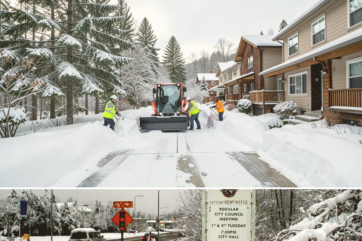 Vacation Property Snow Removal in Newcastle, King County, WA - Arrange coverage before the season so your getaway is protected from the first mountain-influenced storm.