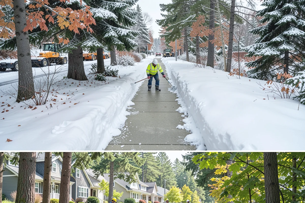 Vacation Property Snow Removal in Normandy Park, King County, WA - Arrange coverage before the season so your getaway is protected from the first mountain-influenced storm.