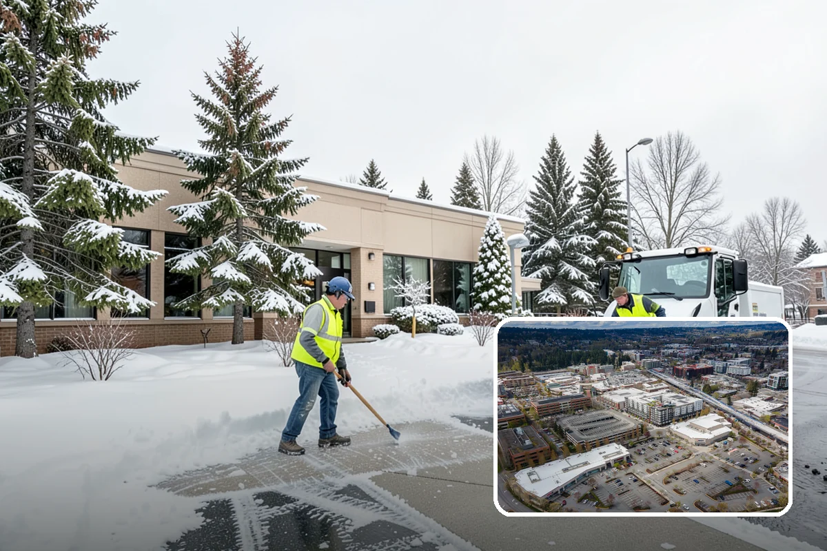 Vacation Property Snow Removal in Redmond, King County, WA - Keeps an unoccupied property reachable year-round