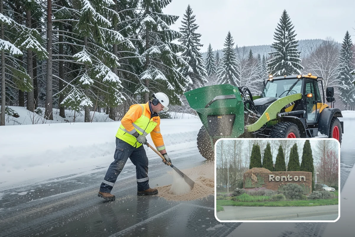 Vacation Property Snow Removal in Renton, King County, WA - Keeps an unoccupied property reachable year-round
