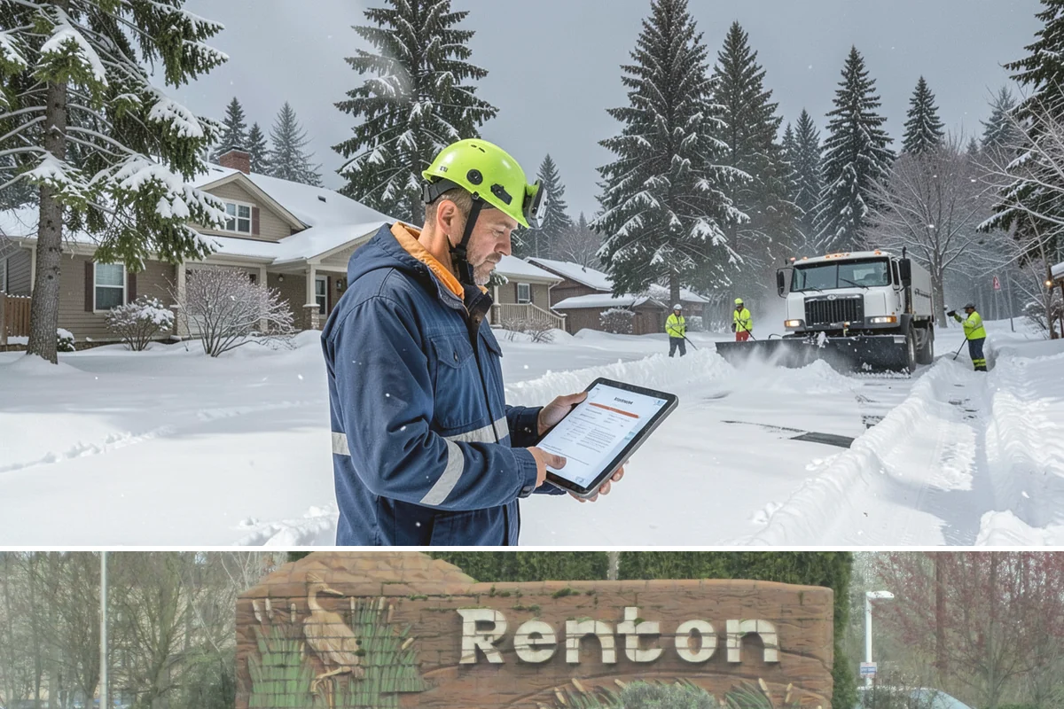 Vacation Property Snow Removal in Renton, King County, WA - Arrange coverage before the season so your getaway is protected from the first mountain-influenced storm.