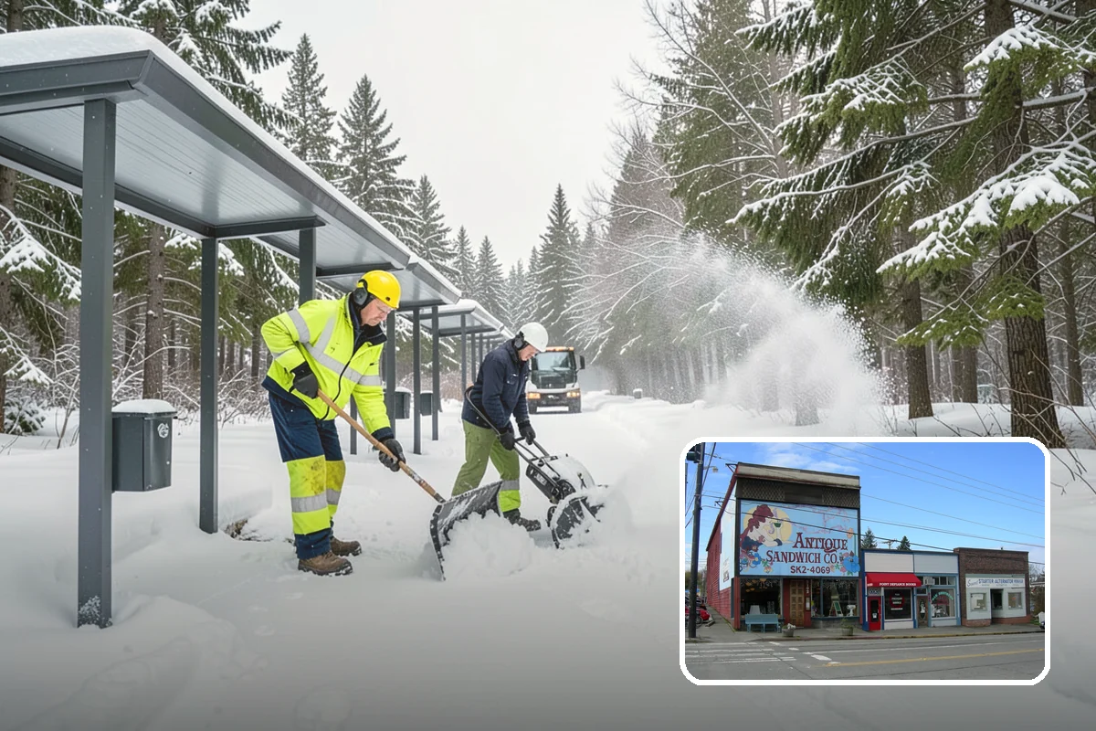 Vacation Property Snow Removal in Ruston, Pierce County, WA - Keeps an unoccupied property reachable year-round