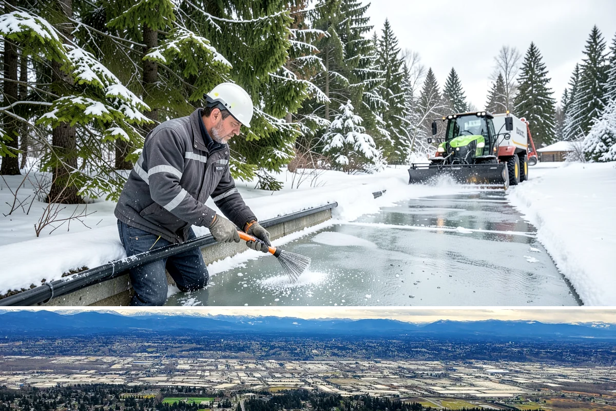Vacation Property Snow Removal in SeaTac, King County, WA - Arrange coverage before the season so your getaway is protected from the first mountain-influenced storm.