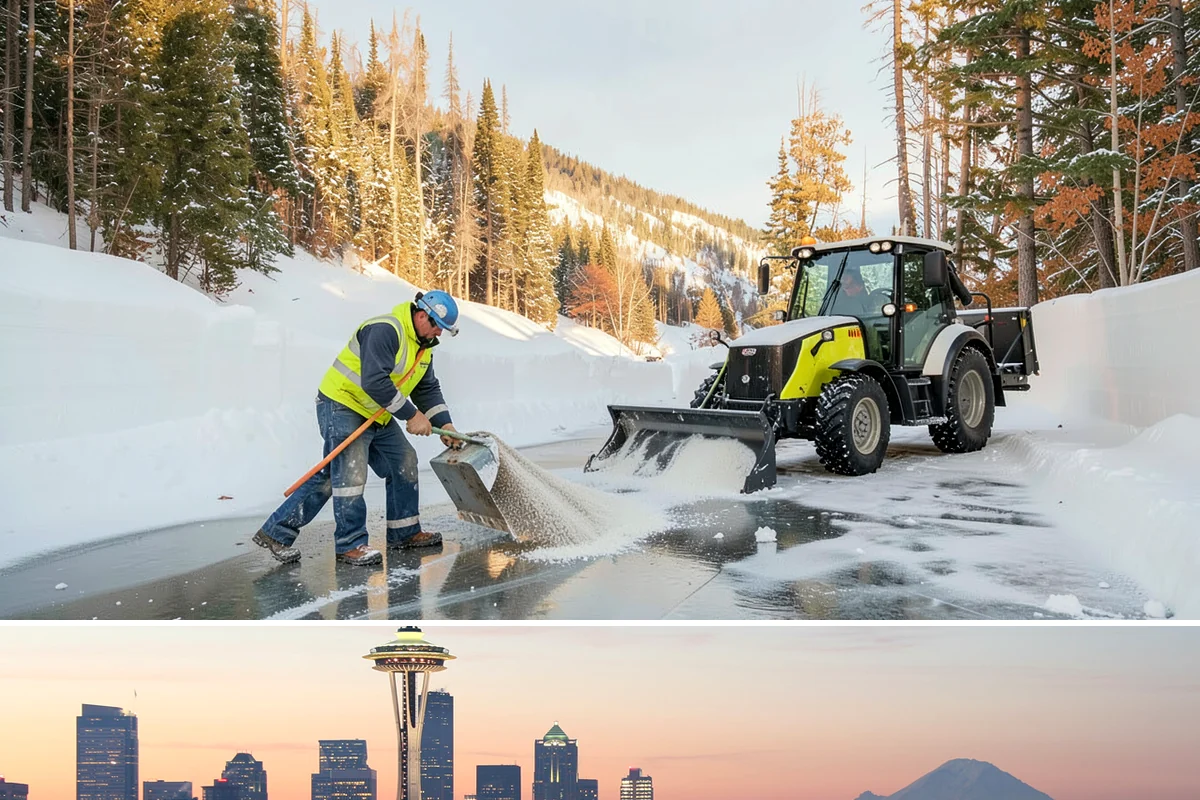 Vacation Property Snow Removal in Seattle, King County, WA - Arrange coverage before the season so your getaway is protected from the first mountain-influenced storm.