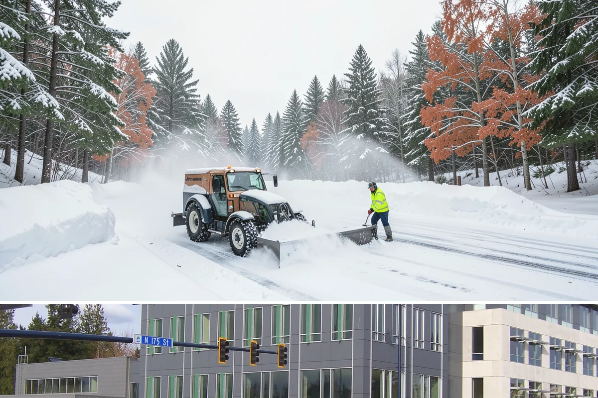 Vacation Property Snow Removal in Shoreline, King County, WA - Arrange coverage before the season so your getaway is protected from the first mountain-influenced storm.