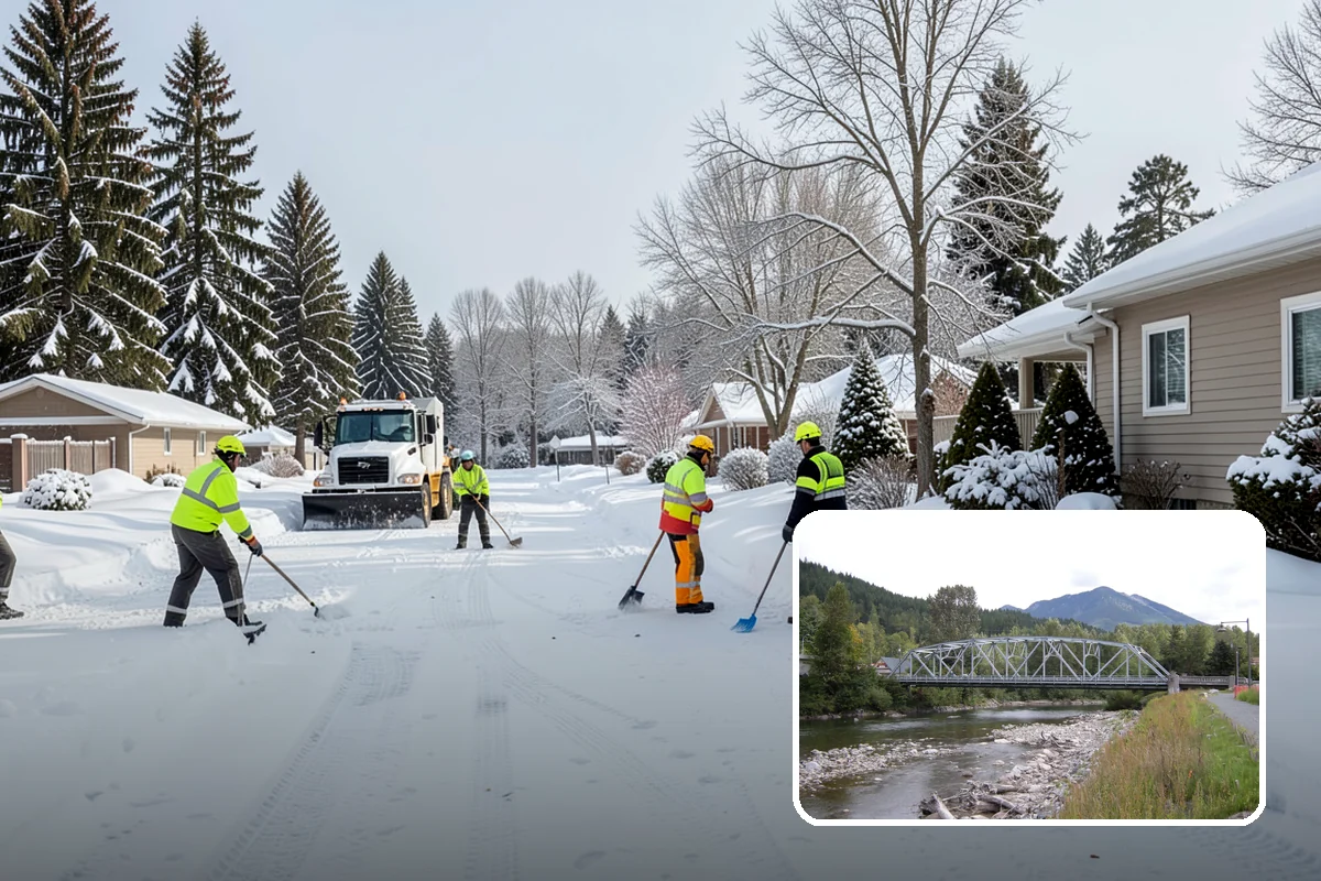 Vacation Property Snow Removal in Skykomish, King County, WA - Keeps an unoccupied property reachable year-round