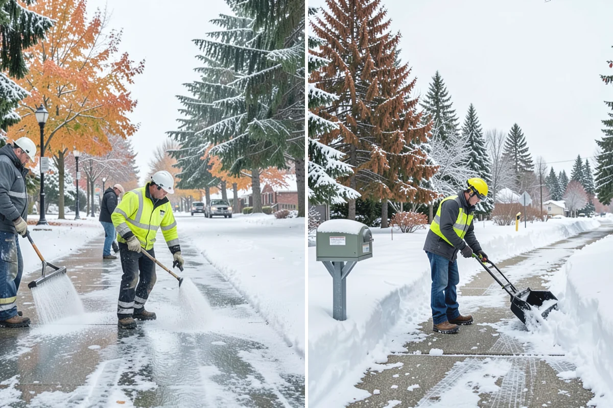 Vacation Property Snow Removal in Skykomish, King County, WA - We map the drive and entries at the absentee property