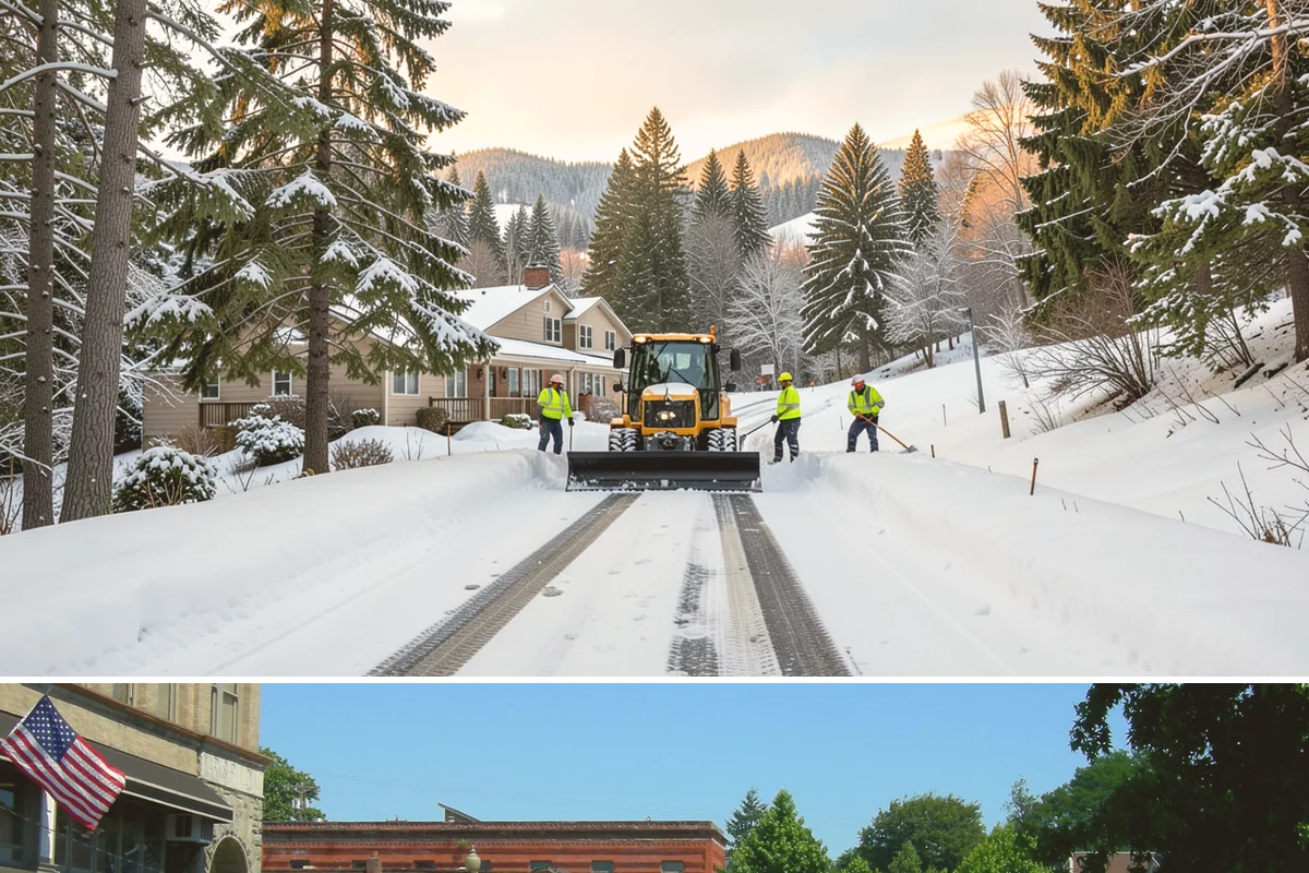 Vacation Property Snow Removal in Snohomish, Snohomish County, WA - Arrange coverage before the season so your getaway is protected from the first mountain-influenced storm.