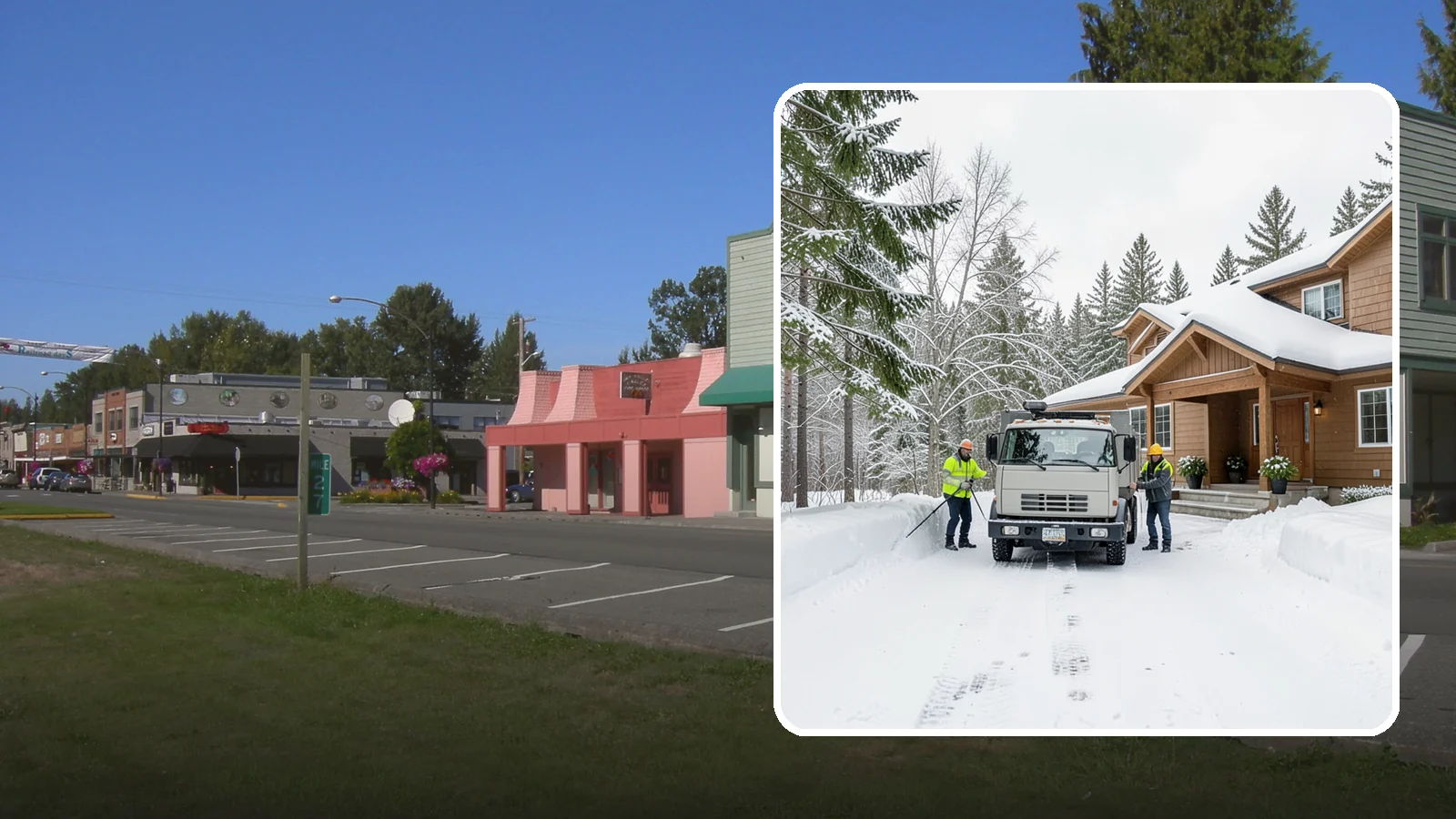 Vacation Property Snow Removal in Snoqualmie, King County, WA - We maintain snow clearing at your second home or cabin so it stays safe and accessible while you are away.