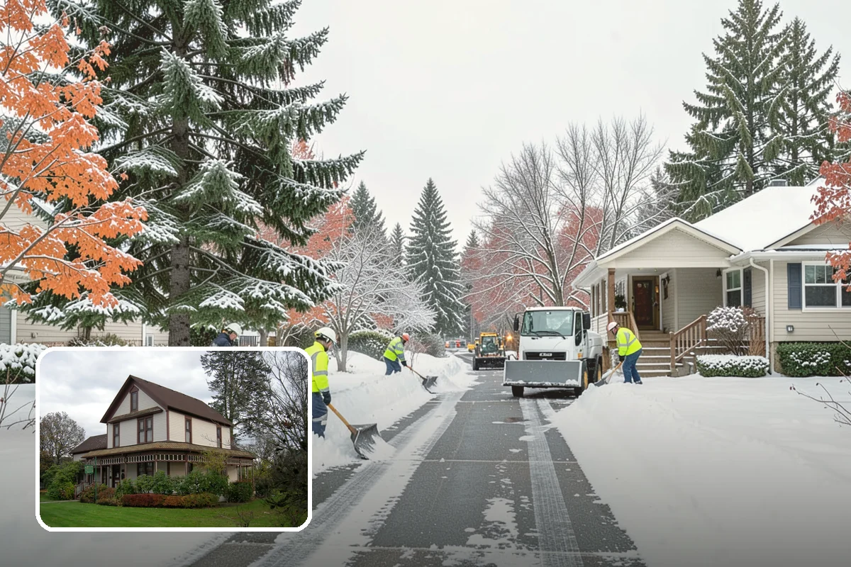 Vacation Property Snow Removal in Sumner, Pierce County, WA - Keeps an unoccupied property reachable year-round