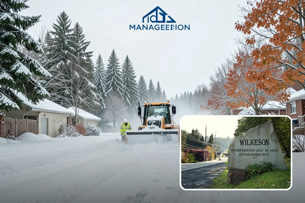 Vacation Property Snow Removal in Wilkeson, Pierce County, WA - Keeps an unoccupied property reachable year-round
