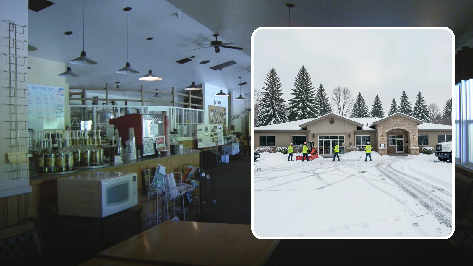 Veterinary Clinic Snow Removal in Black Diamond, King County, WA - We keep clinic parking, entrances, and walkways clear so pets and owners arrive safely, even for the emergencies that do not wait...