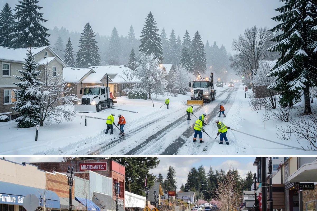 Veterinary Clinic Snow Removal in Bothell, King County, WA - Clinics need coverage December through February, with emergency access kept open through every event.