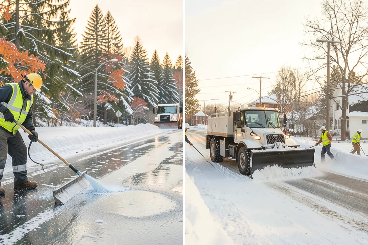 Veterinary Clinic Snow Removal in Burien, King County, WA - Map customer parking, entrance walks, and after-hours access