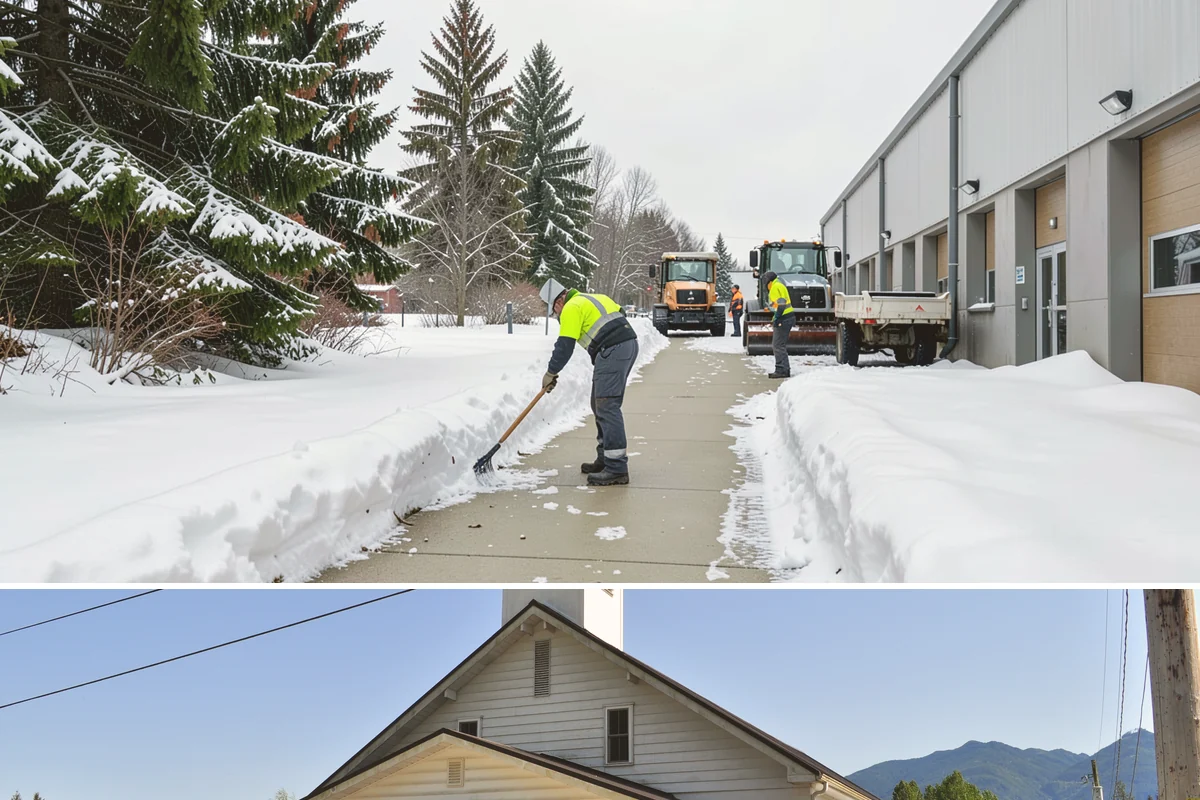 Veterinary Clinic Snow Removal in Concrete, Skagit County, WA - Clinics need coverage December through February, with emergency access kept open through every event.