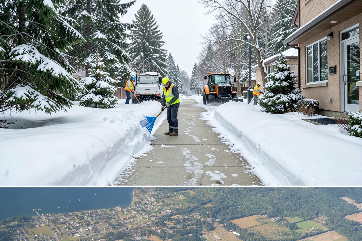 Veterinary Clinic Snow Removal in Coupeville, Island County, WA - Clinics need coverage December through February, with emergency access kept open through every event.