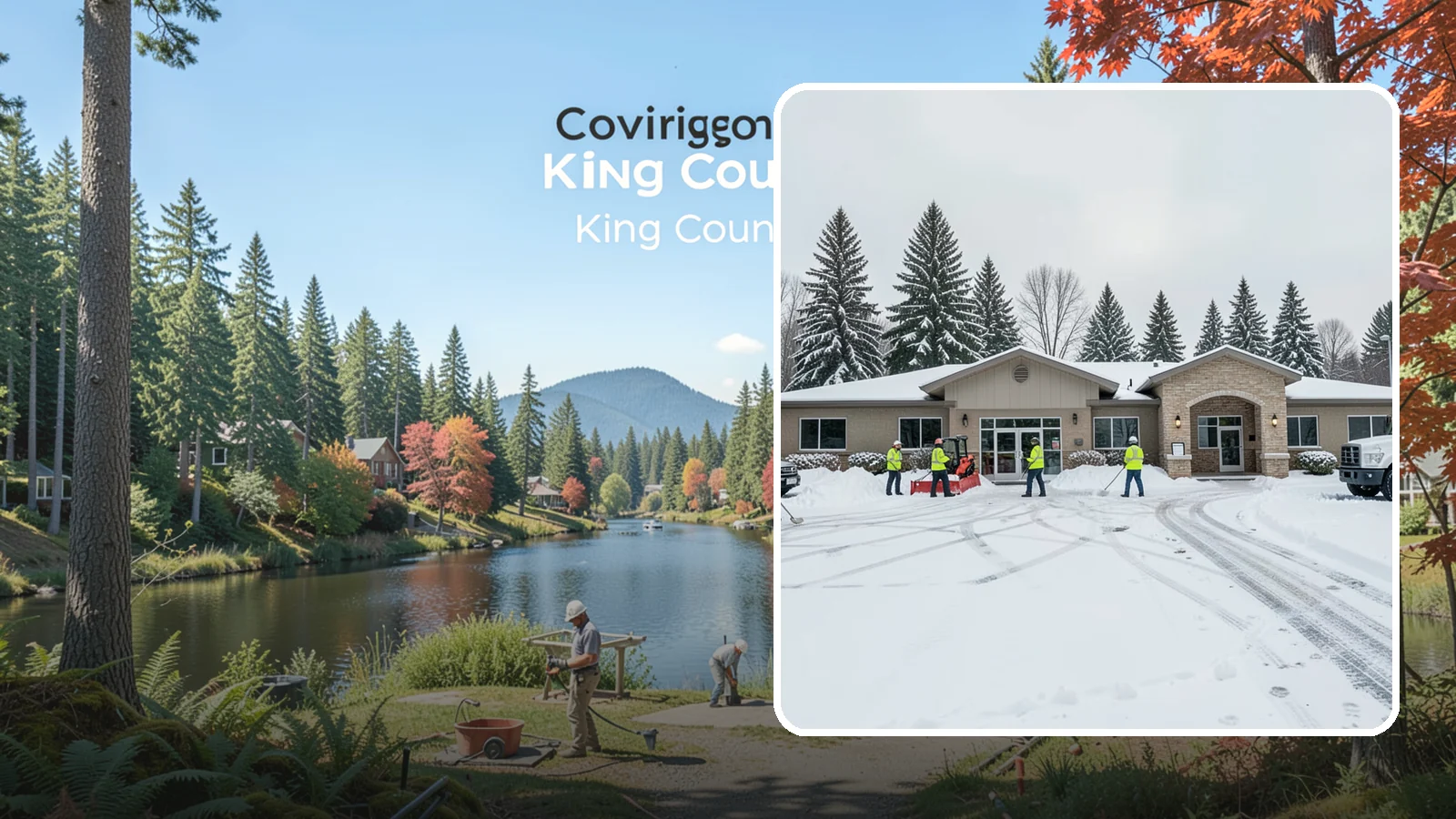 Veterinary Clinic Snow Removal in Covington, King County, WA - We keep clinic parking, entrances, and walkways clear so pets and owners arrive safely, even for the emergencies that do not wait...
