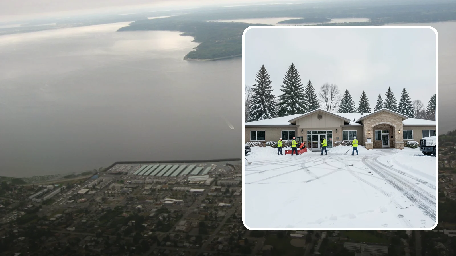 Veterinary Clinic Snow Removal in Des Moines, King County, WA - We keep clinic parking, entrances, and walkways clear so pets and owners arrive safely, even for the emergencies that do not wait...
