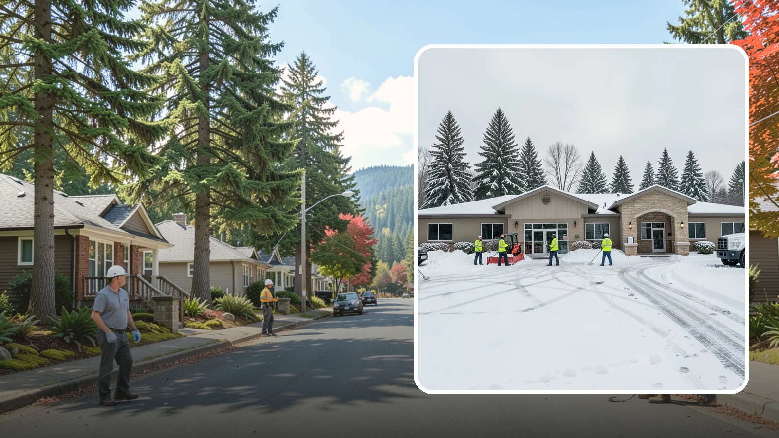 Veterinary Clinic Snow Removal in Hunts Point, King County, WA - We keep clinic parking, entrances, and walkways clear so pets and owners arrive safely, even for the emergencies that do not wait...