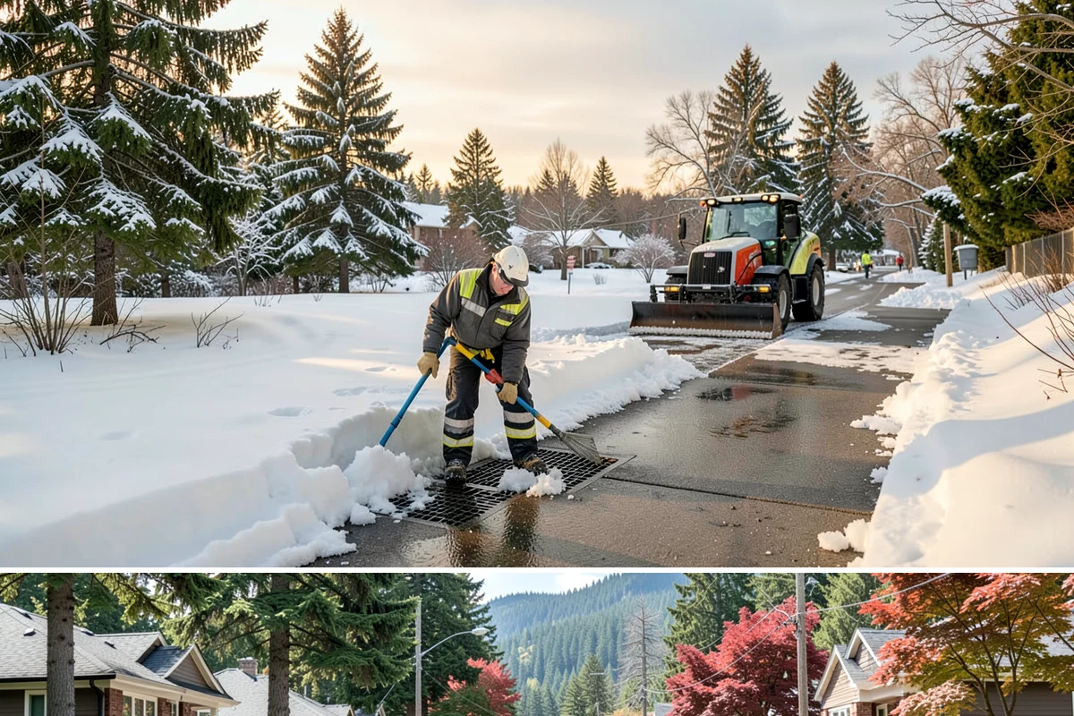 Veterinary Clinic Snow Removal in Hunts Point, King County, WA - Clinics need coverage December through February, with emergency access kept open through every event.