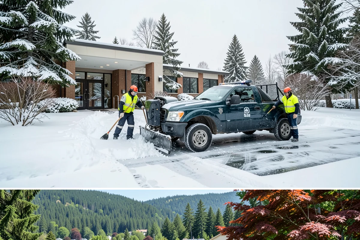 Veterinary Clinic Snow Removal in Index, Snohomish County, WA - Clinics need coverage December through February, with emergency access kept open through every event.