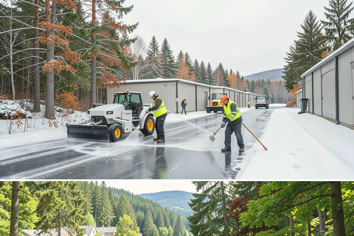 Veterinary Clinic Snow Removal in Lake Forest Park, King County, WA - Clinics need coverage December through February, with emergency access kept open through every event.