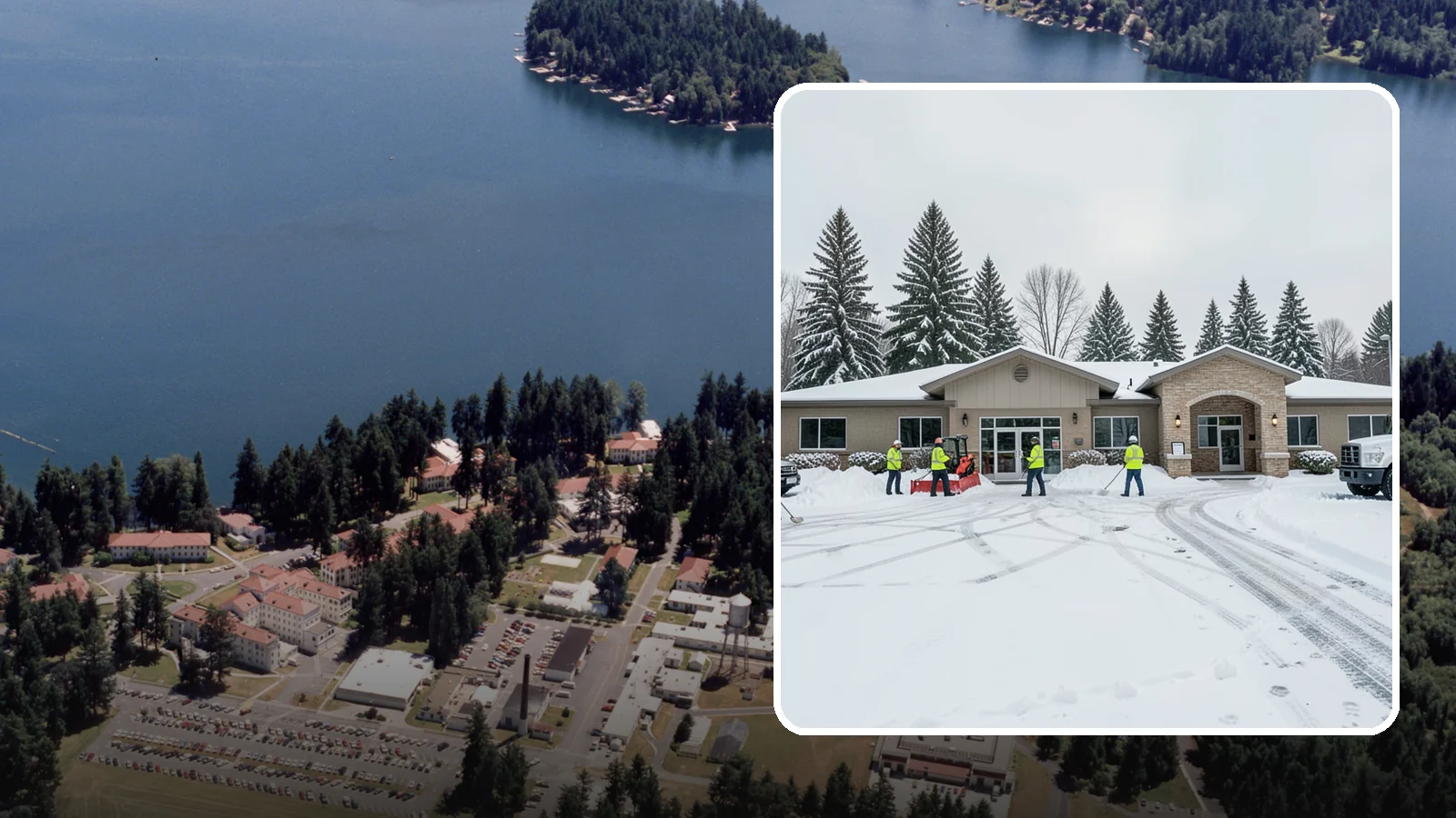 Veterinary Clinic Snow Removal in Lakewood, Pierce County, WA - We keep clinic parking, entrances, and walkways clear so pets and owners arrive safely, even for the emergencies that do not wait...