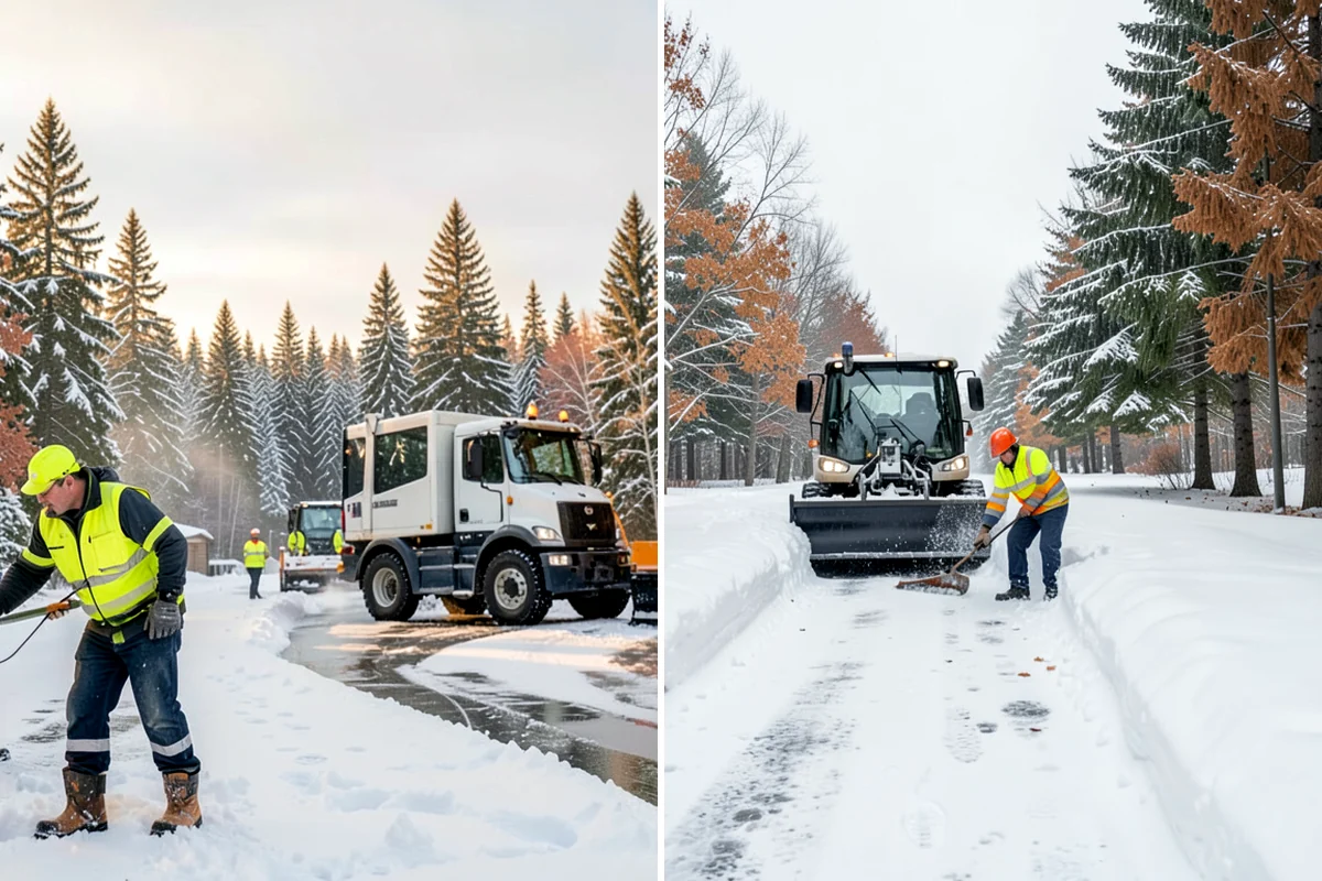 Veterinary Clinic Snow Removal in Lakewood, Pierce County, WA - Map customer parking, entrance walks, and after-hours access