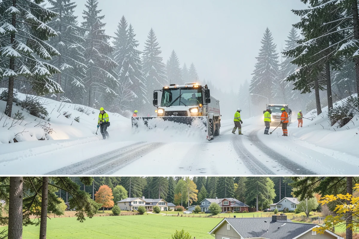 Veterinary Clinic Snow Removal in Lyman, Skagit County, WA - Clinics need coverage December through February, with emergency access kept open through every event.