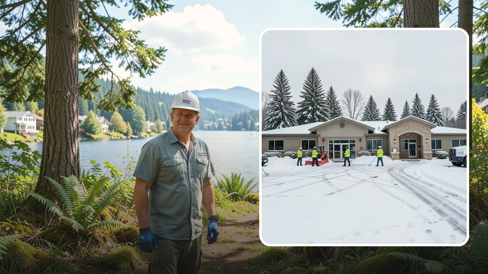 Veterinary Clinic Snow Removal in Milton, King County, WA - We keep clinic parking, entrances, and walkways clear so pets and owners arrive safely, even for the emergencies that do not wait...