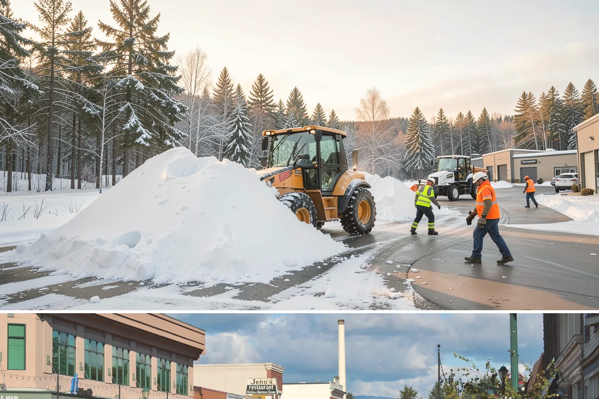 Veterinary Clinic Snow Removal in Monroe, Snohomish County, WA - Clinics need coverage December through February, with emergency access kept open through every event.