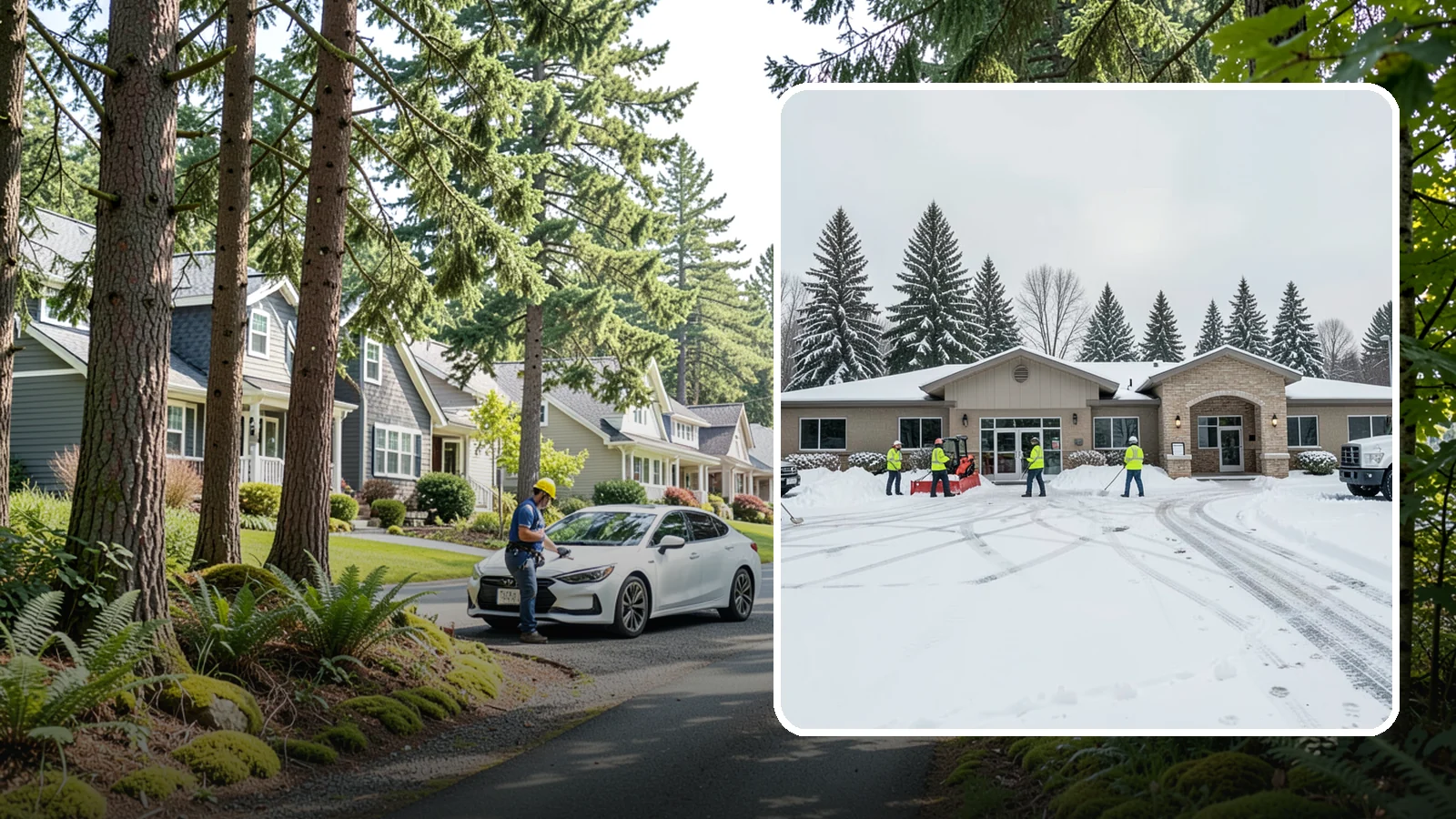 Veterinary Clinic Snow Removal in Normandy Park, King County, WA - We keep clinic parking, entrances, and walkways clear so pets and owners arrive safely, even for the emergencies that do not wait...