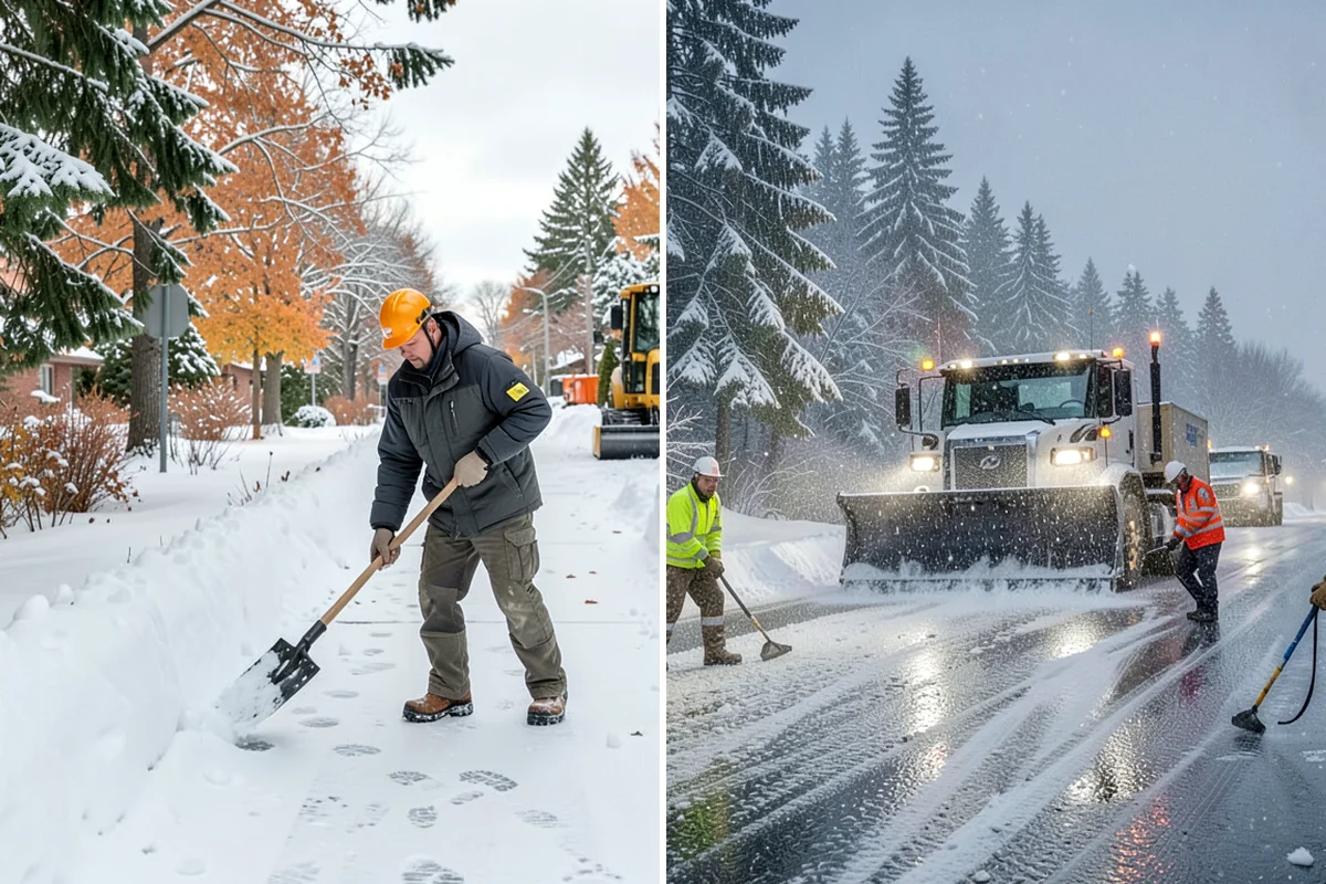 Veterinary Clinic Snow Removal in SeaTac, King County, WA - Map customer parking, entrance walks, and after-hours access