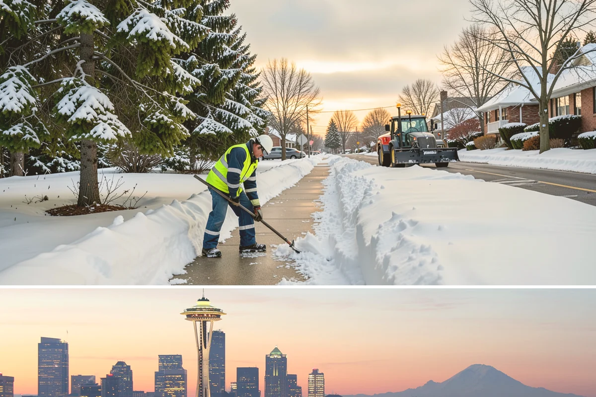 Veterinary Clinic Snow Removal in Seattle, King County, WA - Clinics need coverage December through February, with emergency access kept open through every event.