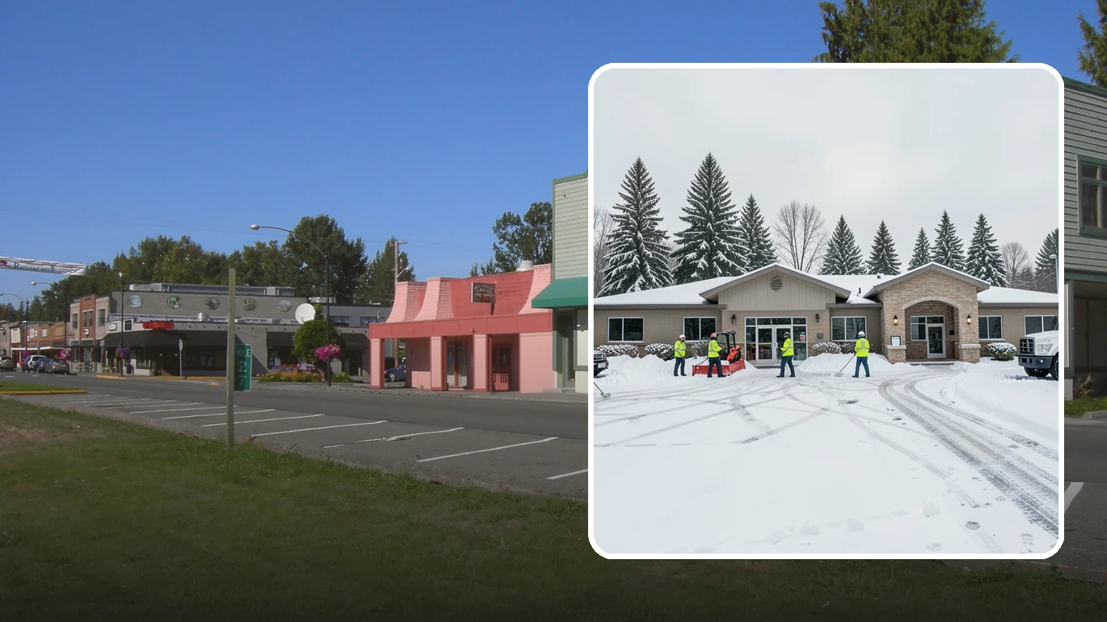 Veterinary Clinic Snow Removal in Snoqualmie, King County, WA - We keep clinic parking, entrances, and walkways clear so pets and owners arrive safely, even for the emergencies that do not wait...
