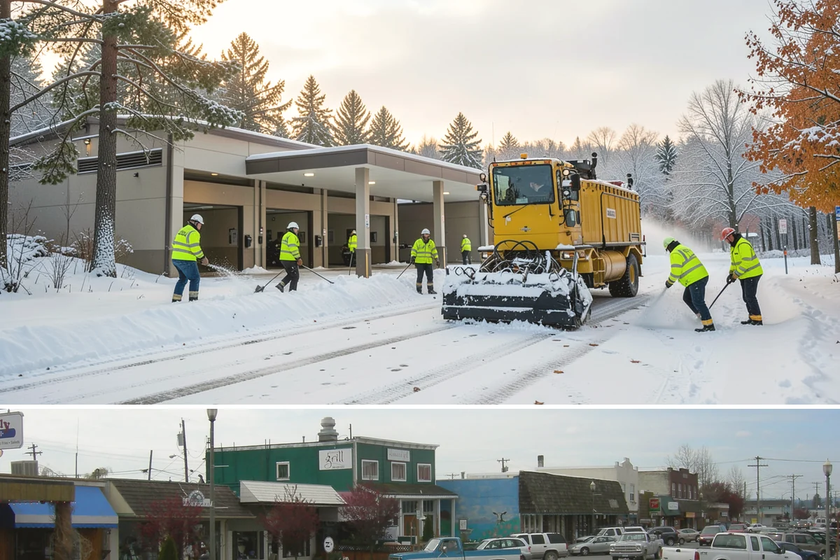 Veterinary Clinic Snow Removal in Stanwood, Snohomish County, WA - Clinics need coverage December through February, with emergency access kept open through every event.