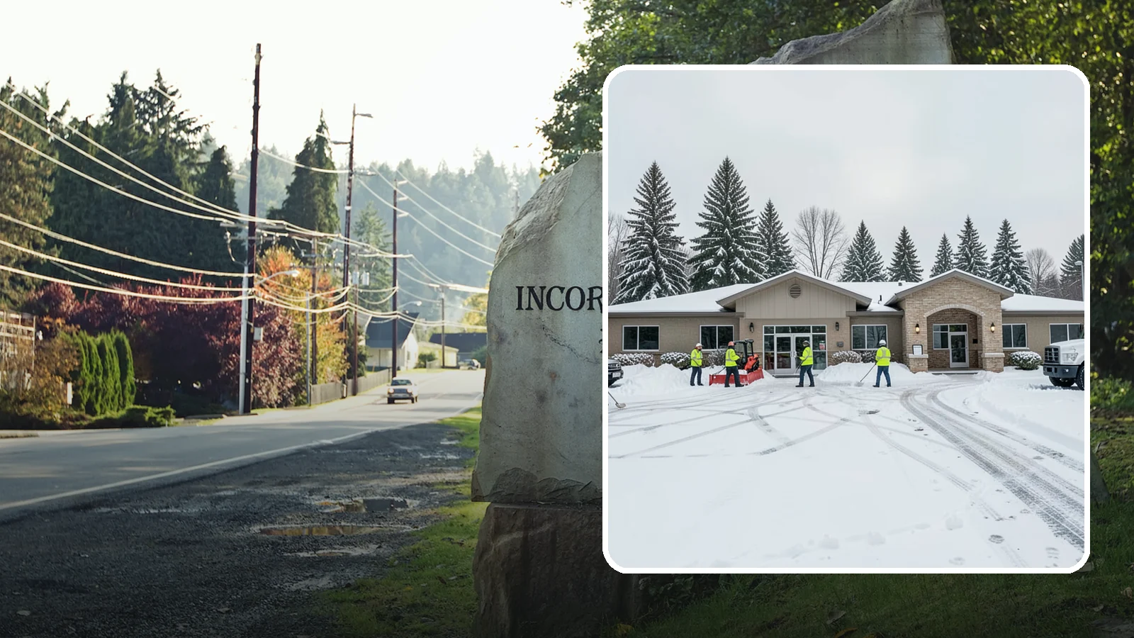 Veterinary Clinic Snow Removal in Wilkeson, Pierce County, WA - We keep clinic parking, entrances, and walkways clear so pets and owners arrive safely, even for the emergencies that do not wait...