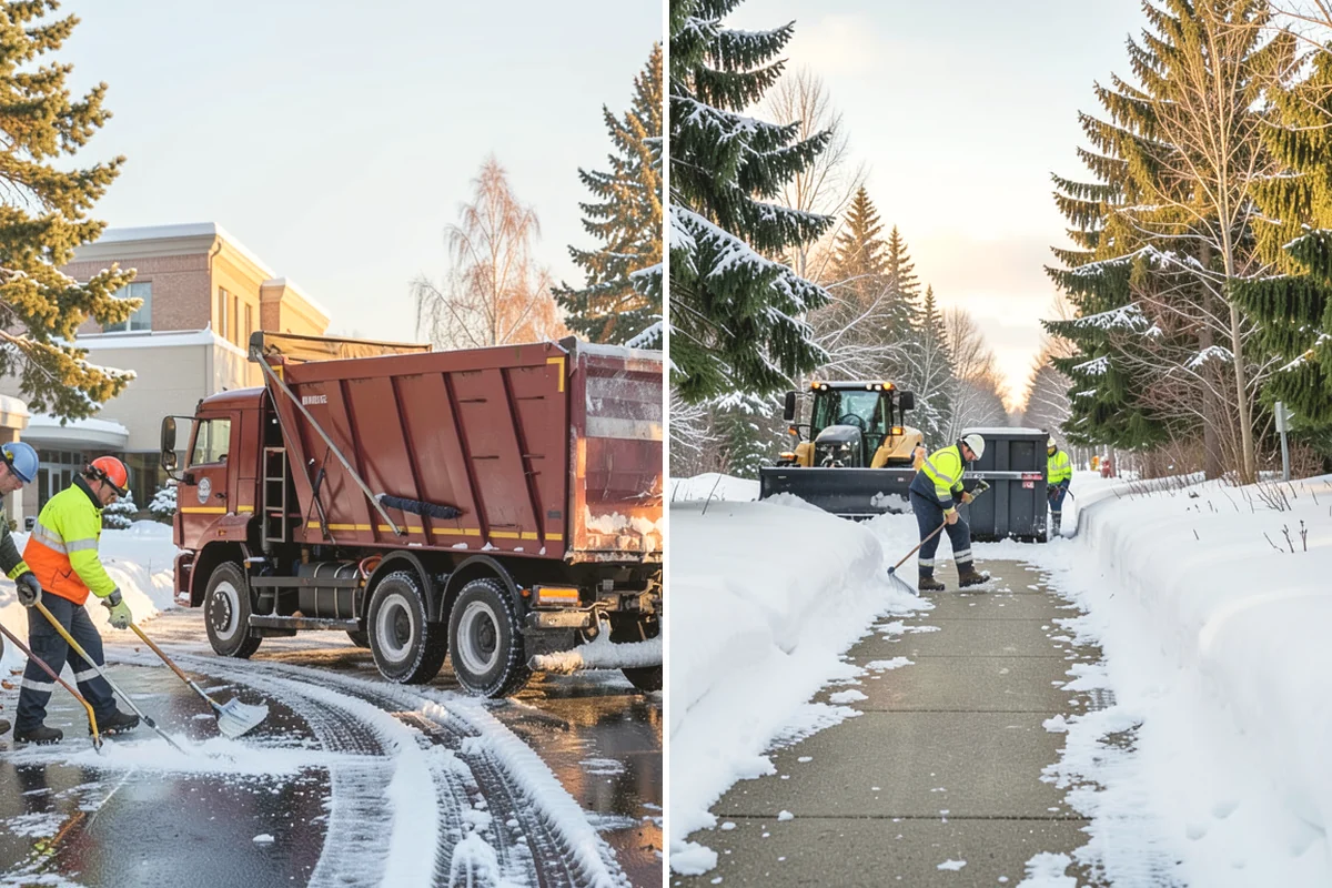 Walk-Behind Snow Blowing in Anacortes, Skagit County, WA - Map pedestrian routes and priority entries