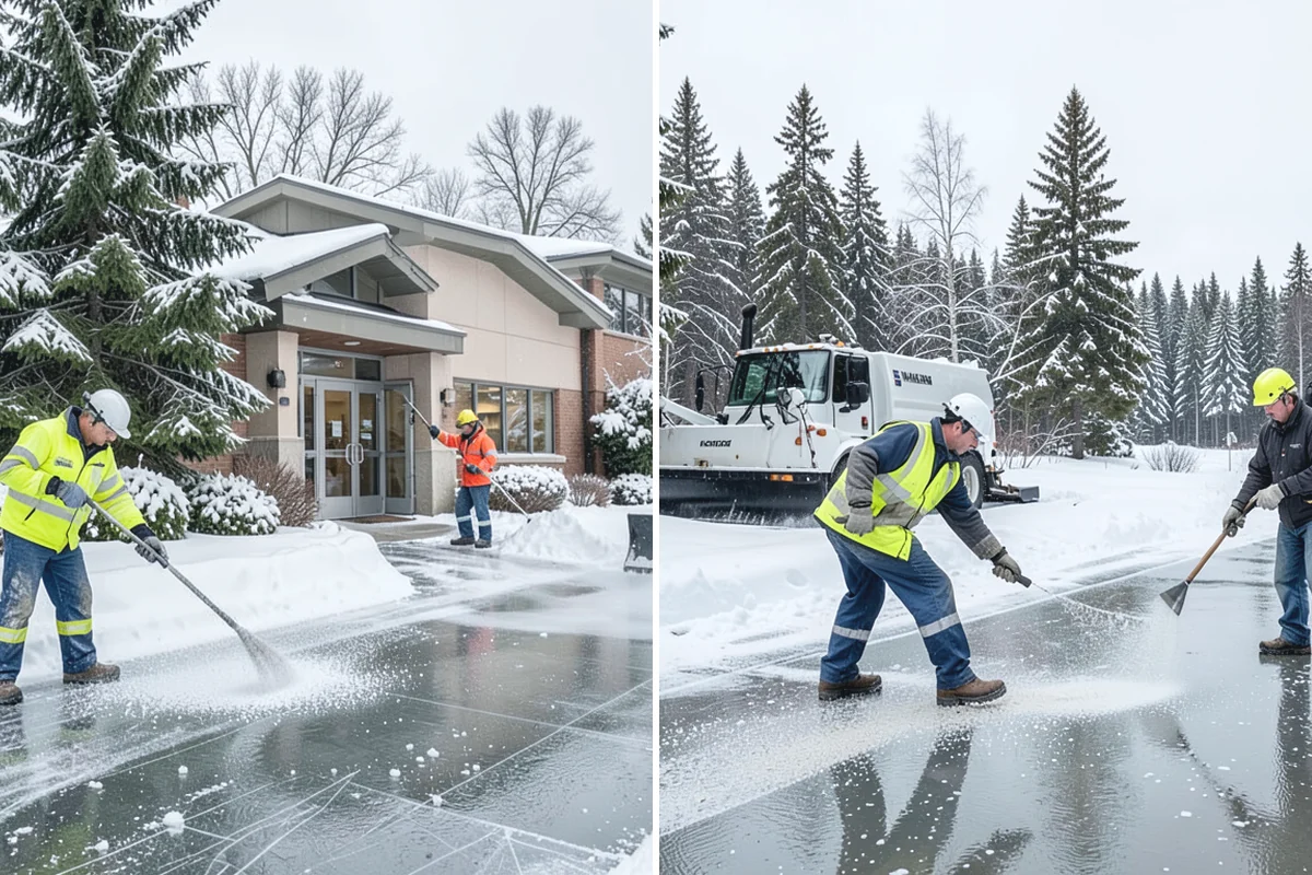 Walk-Behind Snow Blowing in Beaux Arts Village, King County, WA - Map pedestrian routes and priority entries